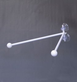 画像1: Rフラッグ専用ポール丸パイプ26cm