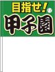 手旗　目指せ!甲子園