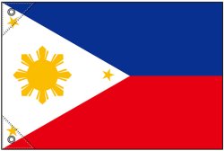 画像1: 世界の国旗 (販促用)  フィリピン　(ミニ・小・大)