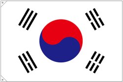 画像3: 世界の国旗 (販促用)  韓国　(ミニ・小・大)