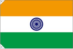画像2: 世界の国旗 (販促用)  インド　(ミニ・小・大)
