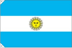 画像2: 世界の国旗 (販促用)  アルゼンチン　(ミニ・小・大)