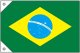 世界の国旗 (販促用)  ブラジル　(ミニ・小・大)