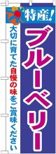 特産!ブルーベリー のぼり