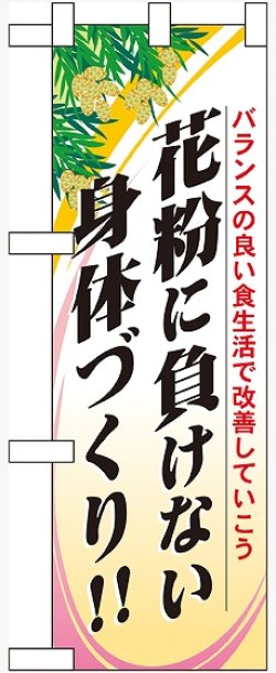 画像1: 花粉に負けない身体 ハーフのぼり