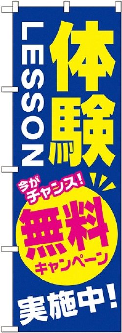 画像1: 〔G〕 体験ＬＥＳＳＯＮ 無料キャンペーン実施中 のぼり