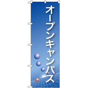 画像: 〔N〕 オープンキャンパス(青) のぼり