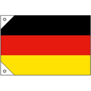 画像: 世界の国旗 (販促用)  ドイツ　(ミニ・小・大)