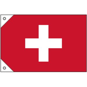 画像: 世界の国旗 (販促用)  スイス　(ミニ・小・大)