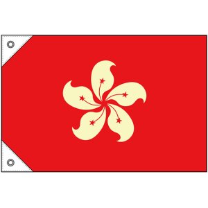 画像: 世界の国旗 (販促用)  香港　(ミニ・小・大)