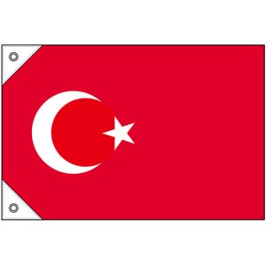 画像: 世界の国旗 (販促用)  トルコ　(ミニ・小・大)
