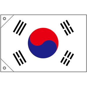 画像: 世界の国旗 (販促用)  韓国　(ミニ・小・大)