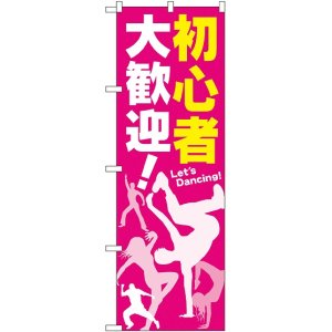 画像: 〔G〕 初心者 大歓迎！ のぼり