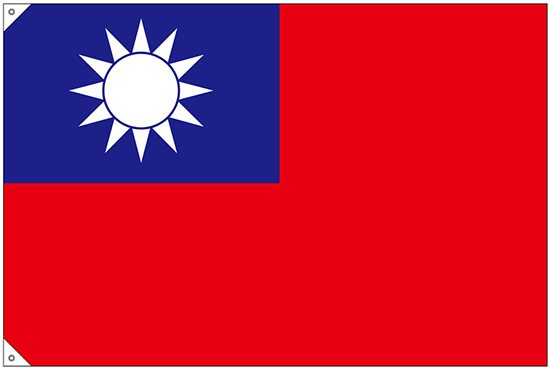 画像3: 世界の国旗 (販促用)  台湾　(ミニ・小・大)