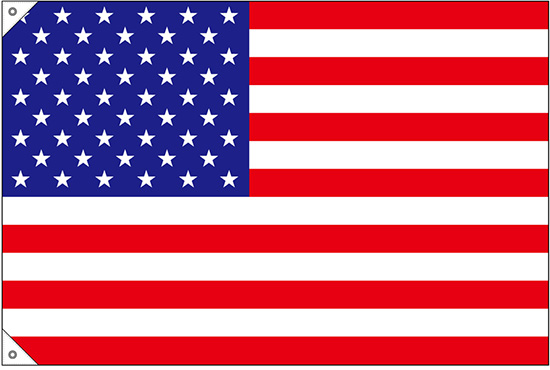 画像2: 世界の国旗 (販促用)  アメリカ　(ミニ・小・大)