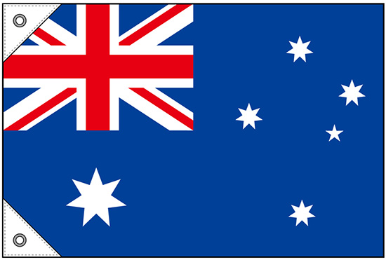 画像1: 世界の国旗 (販促用)  オーストラリア　(ミニ・小・大)