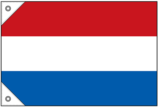 画像1: 世界の国旗 (販促用)  オランダ　(ミニ・小・大)