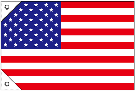 画像1: 世界の国旗 (販促用)  アメリカ　(ミニ・小・大)