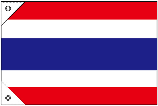 画像1: 世界の国旗 (販促用)  タイ　(ミニ・小・大)