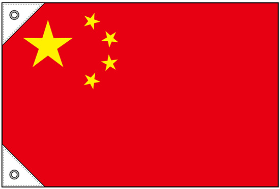 画像1: 世界の国旗 (販促用)  中国　(ミニ・小・大)